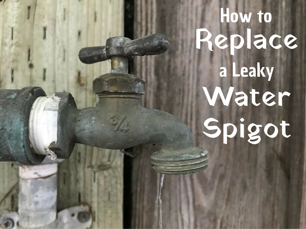 how to replace a garden hose spigot