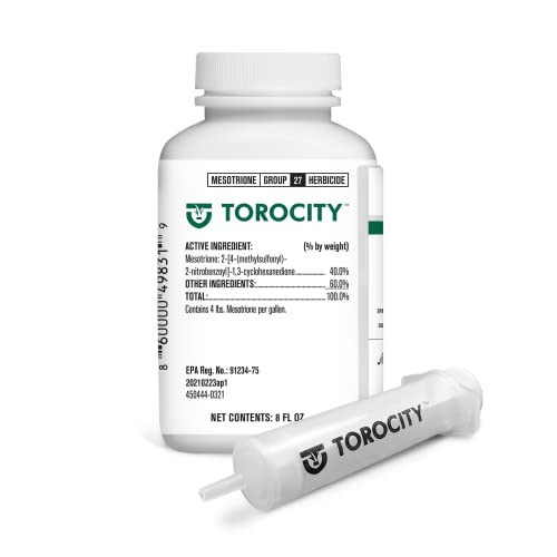 Torocity Herbicide Concentrate (8 oz) – Mesotrione Weed Killer for ...