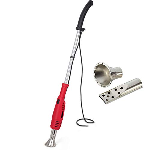Staright Weed Burner with 2 Nozzles Electric Weed Killer Thermal ...