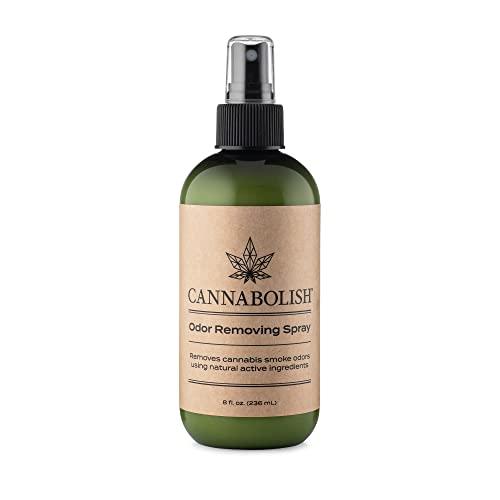 Cannabolish Wintergreen Smoke Odor Eliminator Spray and Air Freshener, 8 ...