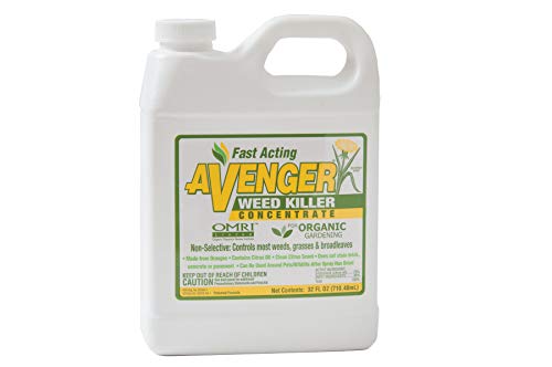 Avenger Organics, Avenger Weed Killer Concentrate, for Organic Gardening, 32 ...
