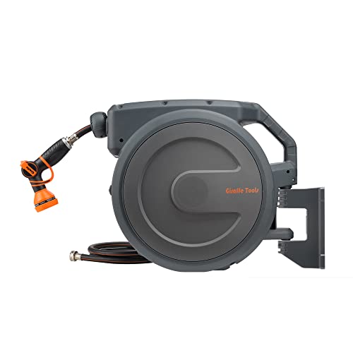 Giraffe Tools Retractable Hose Reel 5/8 inch x 90 ft ...