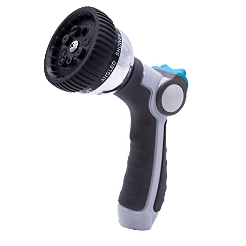BESITER Water Hose Nozzle Sprayer: Garden Spray Gun 1.15IB Heavy ...