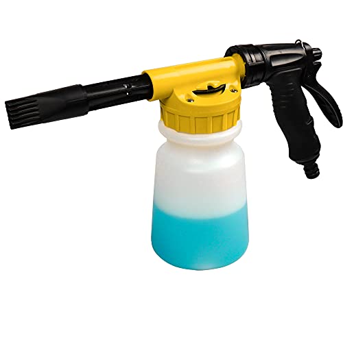 YunGuoGuo Foam Cannon for Garden Hose,Adjustment Ratio Dial Foam Gun,Car ...