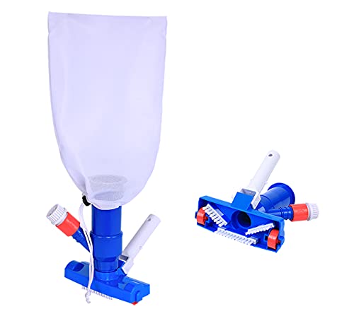 PoolSupplyTown Pool Spa Jet Vacuum Cleaner w/ Brush, Ideal for ...