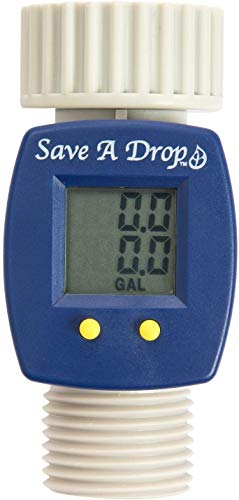 Save a Drop Water Flow Meter | Measure Gallon Usage ...