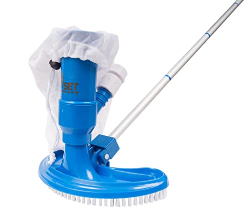 SunSolar Swimming Pool Spa Vacuum - with Brush, Bag, Hose ...
