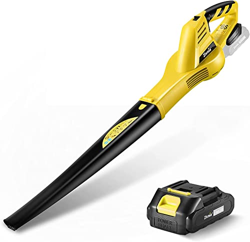 Leaf Blower - 20V Leaf Blower Cordless with Battery & ...
