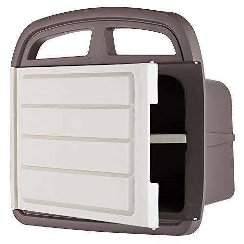 DF OMER Plastic Garden Water Hose Holder with Storage Compartment ...