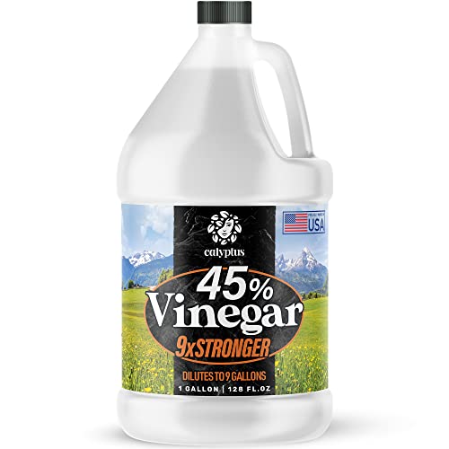 Calyptus 45% Pure Super Concentrated Vinegar | Dilutes to 9 ...