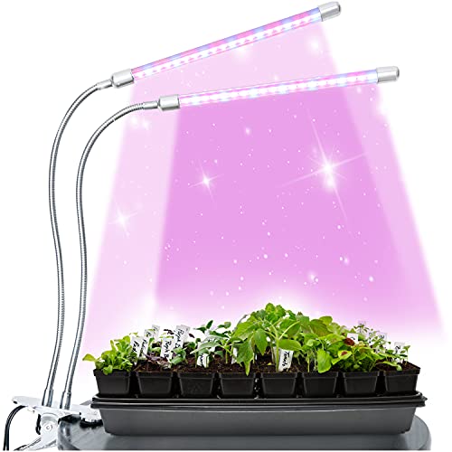 Brite Labs LED Plant Lights for Indoor Plants, 20W Dual ...