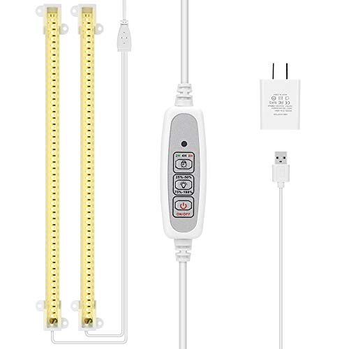 Mosthink LED Plant Grow Light Strips Full Spectrum for Indoor ...