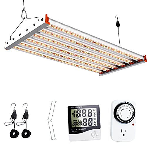 ACKE ALP-400W LED Grow Light 5x5 Coverage for Veg Stage,Full ...