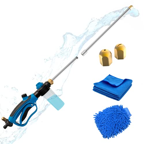 BRIZER Hydro Pressure Washer Wand | Jet Garden Hose- Portable ...