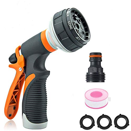 Garden Hose Sprayer Nozzle for Watering Plant Cleaning Cars Showering ...