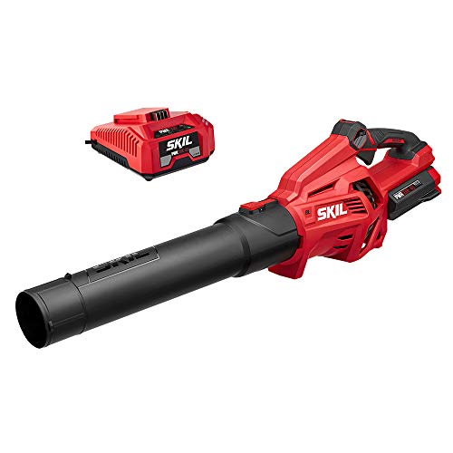 SKIL BL4713-10 PWR CORE 40 Brushless 40V Leaf Blower Kit ...