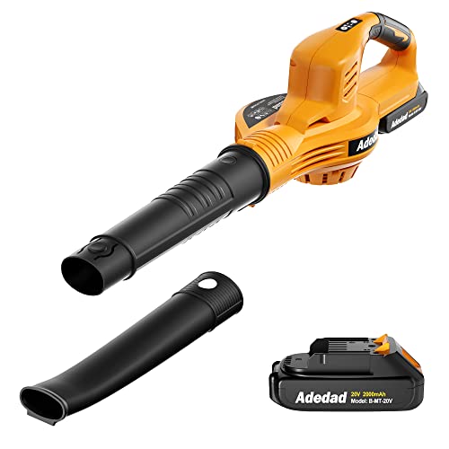 Adedad Leaf Blower 20V 150MPH Blowers for Lawn Care Handheld ...
