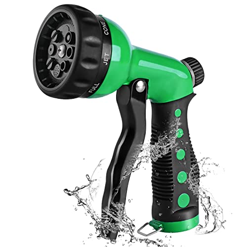 Hose Nozzle Garden Hose Nozzle Hose Spray Nozzle with 8 ...