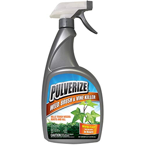 Pulverize PWBV-U-032, Brush & Vine Spray-Fast Acting Non-Staining Weed and ...