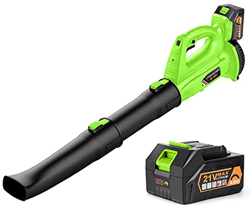 Cordless Leaf Blower - BHY 21V Electric Leaf Blower with ...