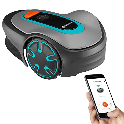 GARDENA 15201-41 SILENO Minimo - Automatic robotic lawn mower, with ...