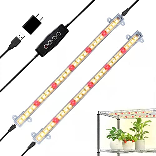 GooingTop Grow Light Strips LED 60-Bulb 40W 3500K Full Spectrum ...