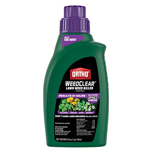 Ortho WeedClearLawn Weed Killer Concentrate2 - Results in Hours, Kills ...