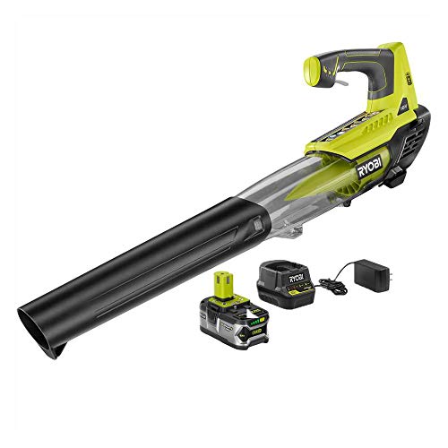 RYOBI ONE+ 100 MPH 280 CFM Variable-Speed 18-Volt Lithium-Ion Cordless ...