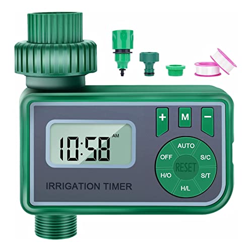 Sprinkler Timer, Programmable Water Timer for Garden Hose, Irrigation Timer ...
