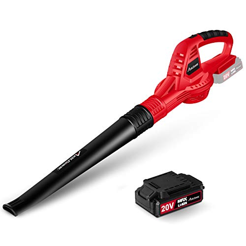 AVID POWER Leaf Blower, 20V Cordless Leaf Blower with 2.0Ah ...