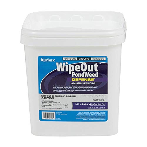 Airmax Wipeout Pondweed Defense, Pond Herbicide & Weed Control, 4 ...