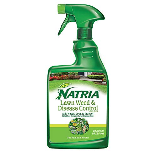 Natria Lawn Weed and Disease Control, Organic Weed Killer, 24-Ounce, ...