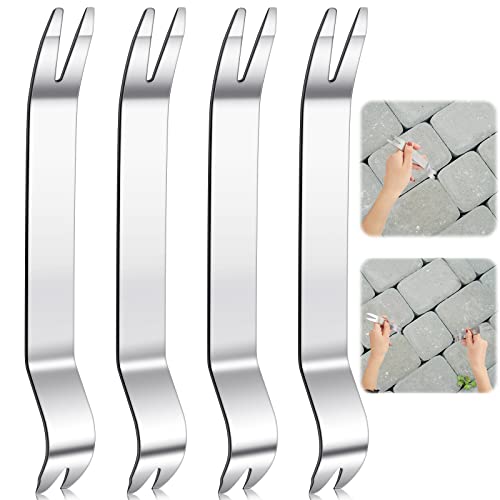 4 Pieces Paver Tool Stainless Steel Paver Extractor Tool Removal ...