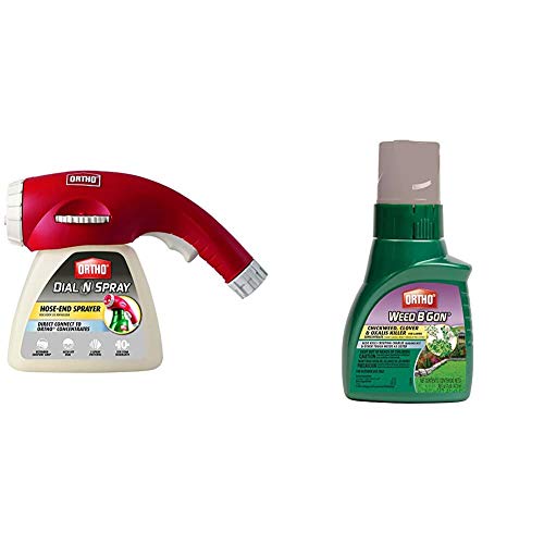Ortho Dial N Spray Multi-Use Hose-End Sprayer Weed B Gon ...