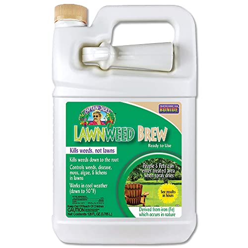 Bonide Captain Jack's Lawnweed Brew Ready-to-Use, 128 oz, Lawn Weed ...