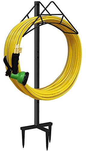 Artigarden Garden Hose Holder - Free Standing Metal Water Hose ...
