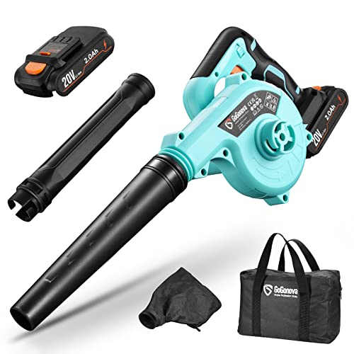 2 in 1 Cordless Leaf Blower/Vacuum, GoGonova 20V 2.0Ah Electric ...