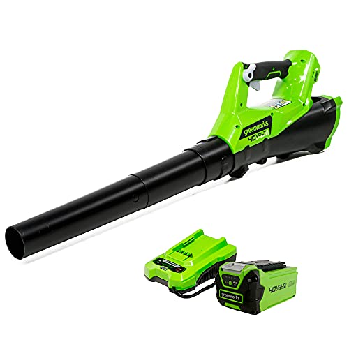 Greenworks 40V (110 MPH / 390 CFM) Cordless Axial Blower, ...