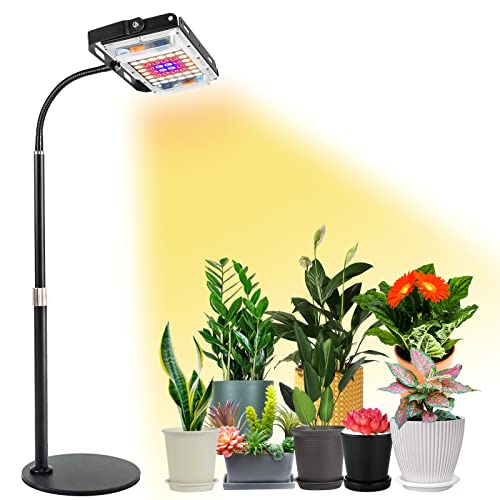 Grow Light for Indoor Plants, LBW Full Spectrum Desk LED ...