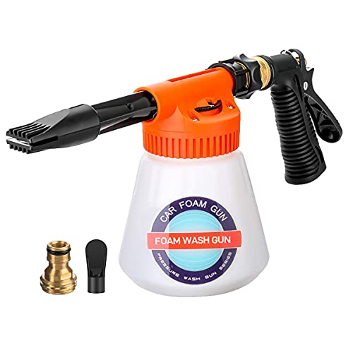 MATCEE Car Foam Gun Foam Cannon Blaster 6 Adjustment Ratio ...