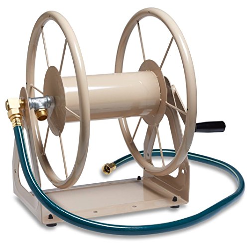Liberty Garden Products 703-1 Multi-Purpose Steel Garden Wall/Floor Mount Hose ...