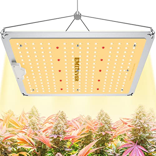 Emitever LED Grow Light 100W, EM1000 LED Dimmable Full Spectrum ...