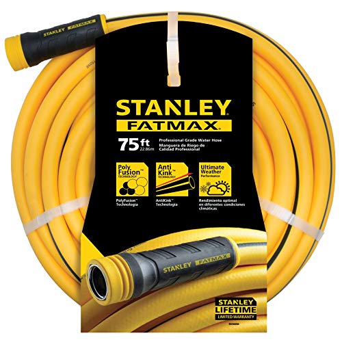 Stanley Garden BDS6651 Fatmax Professional Grade Water Hose, 75' x ...