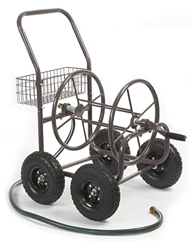 Liberty Garden Residential Grade 4 Wheel 871-M1-1 Garden Hose Reel ...