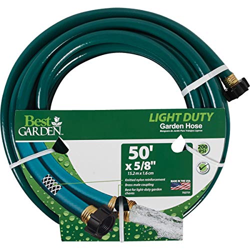 Best Garden 5/8 in. Dia. x 50 Ft. L. Light-Duty ...