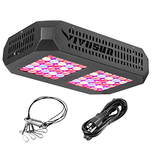 VIVOSUN 300W LED Grow Light Full Spectrum with Double Switch ...
