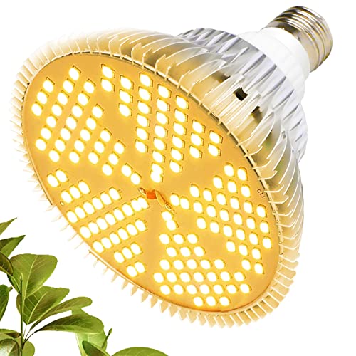 100W Led Grow Light Bulb, MILYN Pure Warm Full Spectrum ...