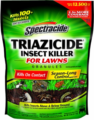 SPECTRUM BRANDS 53944, 10-Pound Spectracide Triazicide Insect Killer for Lawns ...