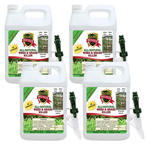 Natural Armor Weed and Grass Killer All-Natural Concentrated Formula. Contains ...