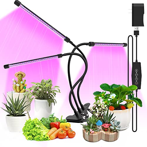 Grow Lights for Indoor Plants, Full Spectrum Led Plant Light ...